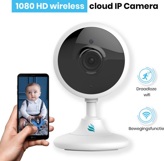 TibaGoods Wifi Babyfoon met camera