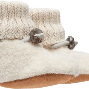 Bergstein Cozy Baby - Babyslofjes - Jongens & Meisjes - 100% Zuiver scheerwol - Off-White