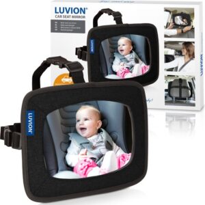 LUVION® Autospiegel - Autospiegel Baby - Baby spiegel - Baby auto spiegel voor de achterbank van de auto