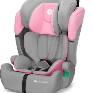 Kinderkraft COMFORT UP I-SIZE Autostoeltjes – 9 tot 36 kg - 76-150 cm - Groep 1/2/3 – Tot 12 Jaar – Roze