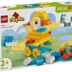 LEGO DUPLO 3-in-1 Dieren op Wielen Peuterspeelgoed - 10448