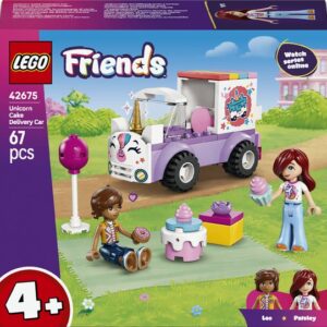 LEGO Friends eenhoorn taart foodtruck - speelset voor kinderen.