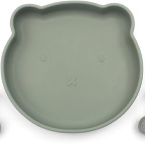Babydoc - EasyPlate - veilig siliconen serviesset - Premium Baby Servies - BPA-vrij oefen servies - Voor de eerste veilige hapjes