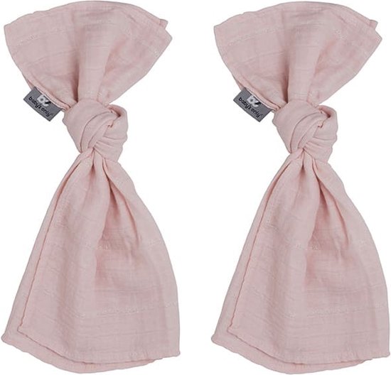 Baby's Only Baby swaddle - Inbakerdoek - Hydrofiele doeken Sparkling - Classic Roze - 65x65 cm - 100% katoen - Met subtiel glittertje - 2 stuks